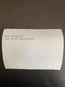 An example of Test Print