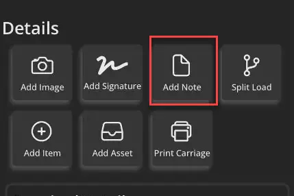 Add Notes will allow you to add notes to your Eticket.